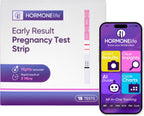 HORMONElife Early Result HCG Pregnancy Test Strips – HCG Tests for Women, Detect Pregnancy Before Missed Period - Accurate Home Urine Testing Kit for Fast & Reliable Results (15/30 Count) (15 Count)