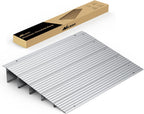 Nilight Door Threshold Ramp, 5" Rise Portable Aluminum Wheelchair Door Entry Ramps for Sheds Doorways Home Steps