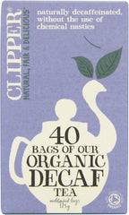 Clipper Organic Decaf Everyday Tea – 40 Bags