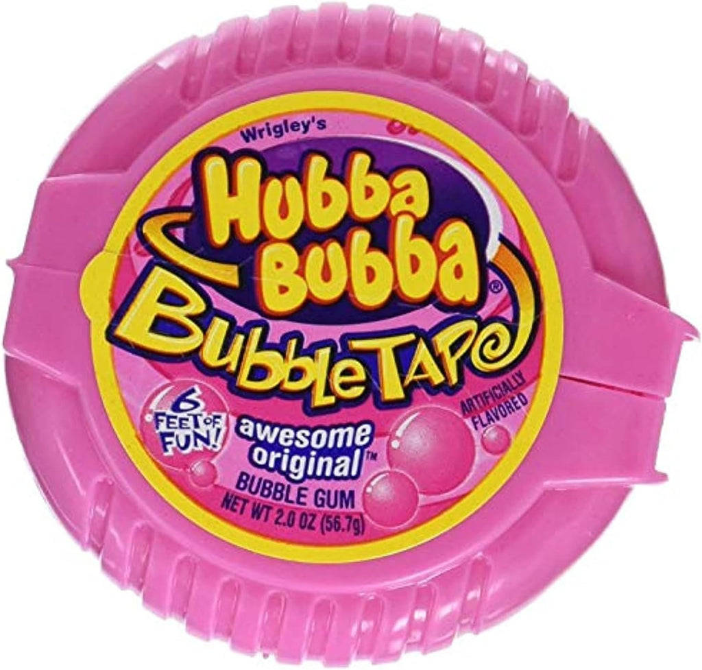 WRIGLEYS Hubba Bubba Bubble Tape, Awesome Original, 2 oz (Pack of 3)