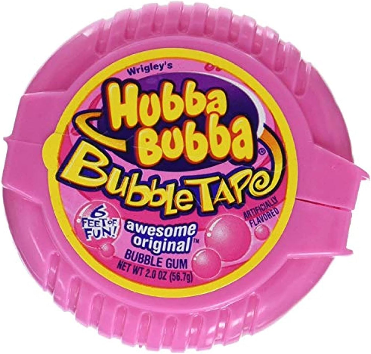 WRIGLEYS Hubba Bubba Bubble Tape, Awesome Original, 2 oz (Pack of 3)