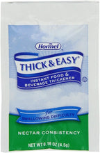 Hormel Thick & Easy Instant Food Thickener, Nectar Consistency, 0.16 Ounce (Pack of 100)