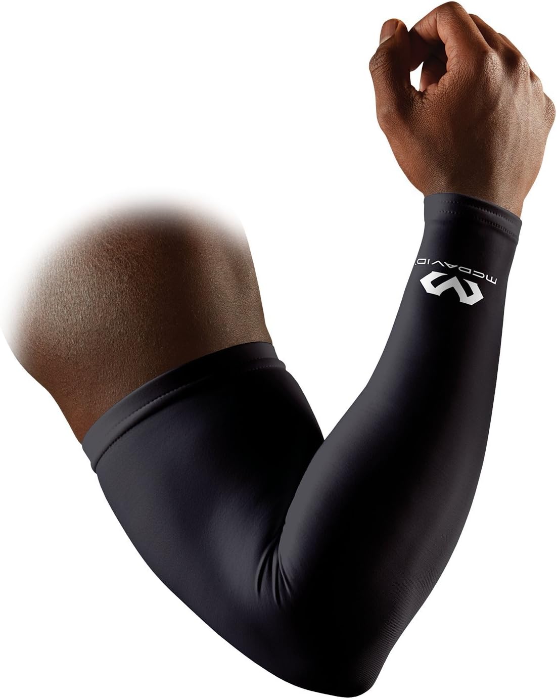 McDavid Compression Arm Sleeve, 50+ UV Skin Protection, Cooling Arm Sleeve for Sports