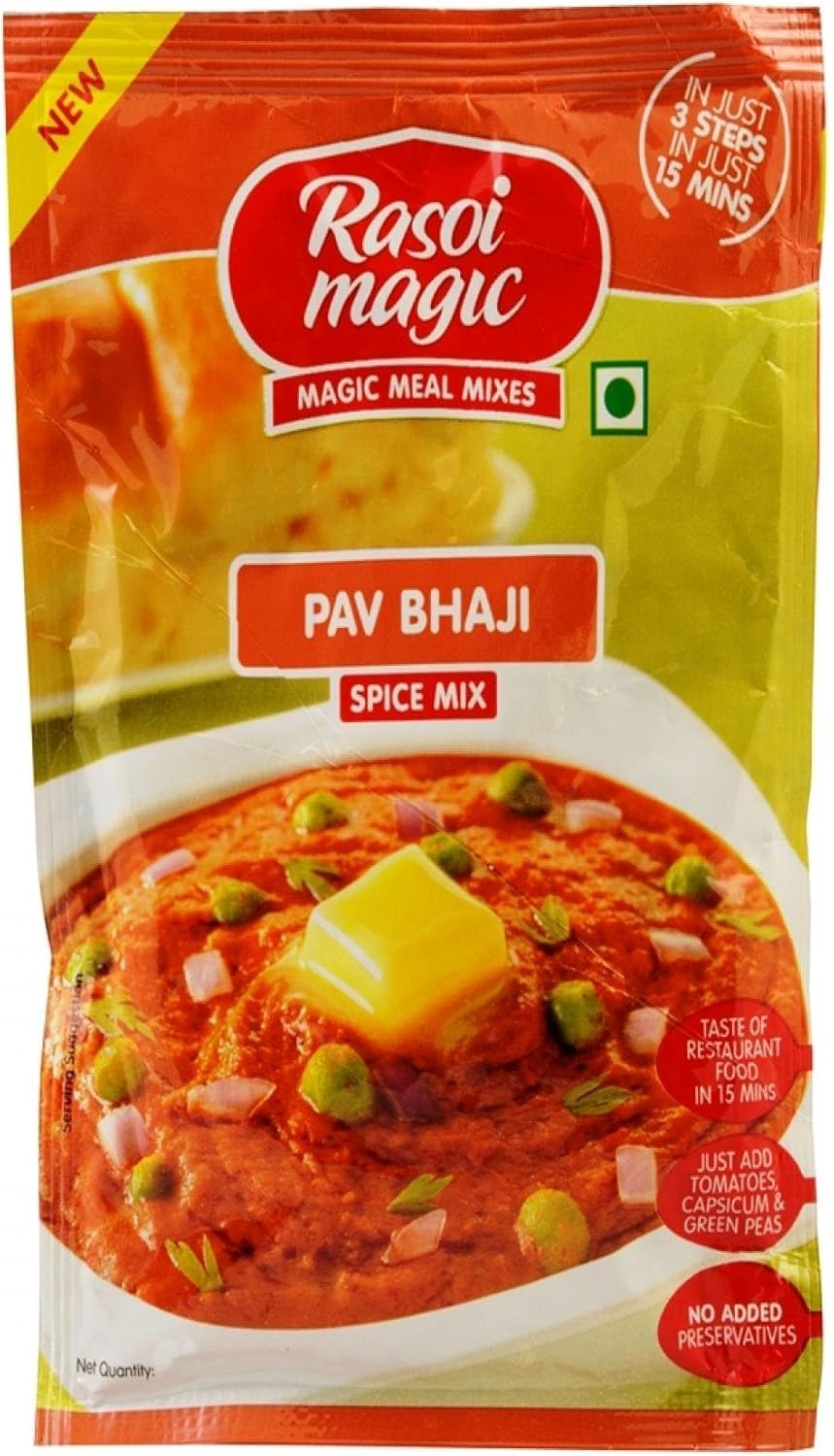 Rasoi Magic Pav Bhaji Spice Mix 55Gm (Pack Of 3)