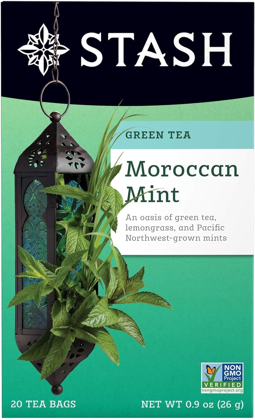 Stash Tea Moroccan Mint Green Tea, 20 ct