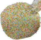 Homankit Pastel Nonpareils Sprinkles Easter Sprinkles Edible Cookie Decorations Mini Pearls for Decorating Cake, Baking, Cupcake Toppers, Ice Cream, Donuts 3.88 Ounce