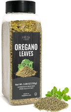 Fresh Finest Oregano 3.89oz - Premium Dried Oregano Leaves - All-Natural, Non-GMO, Gluten-Free, Kosher - Perfect for Cooking, Seasoning, and Garnishing