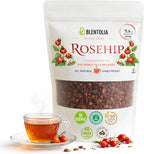 Blentolia Rosehip Whole Dried | 100% Natural Herbal Tea | Vitamin C Rich, Immune & Wellness Support | Caffeine-Free | 7.05oz (200g) Resealable Pouch