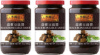 LKK Black Bean Garlic Sauce, 13 oz | Authentic Chinese Cooking Sauce for Stir-Fries, Marinades & Noodles [Pack of 3]