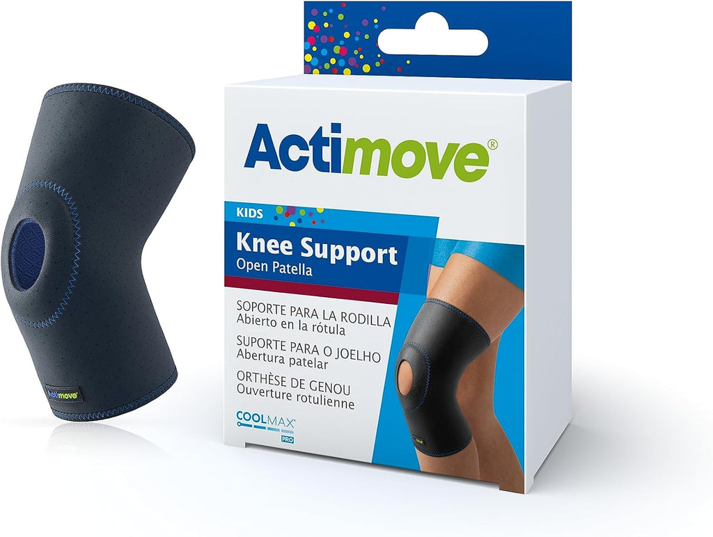 BSN 7558510 Actimove Kids Open Patella Knee Support, Navy, Pediatric