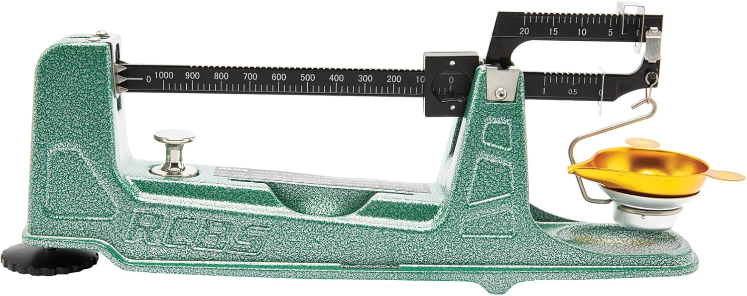 RCBS M1000 Mechanical Scale, Precision Mechanical Reloading Scale with 1000 Grain Capacity