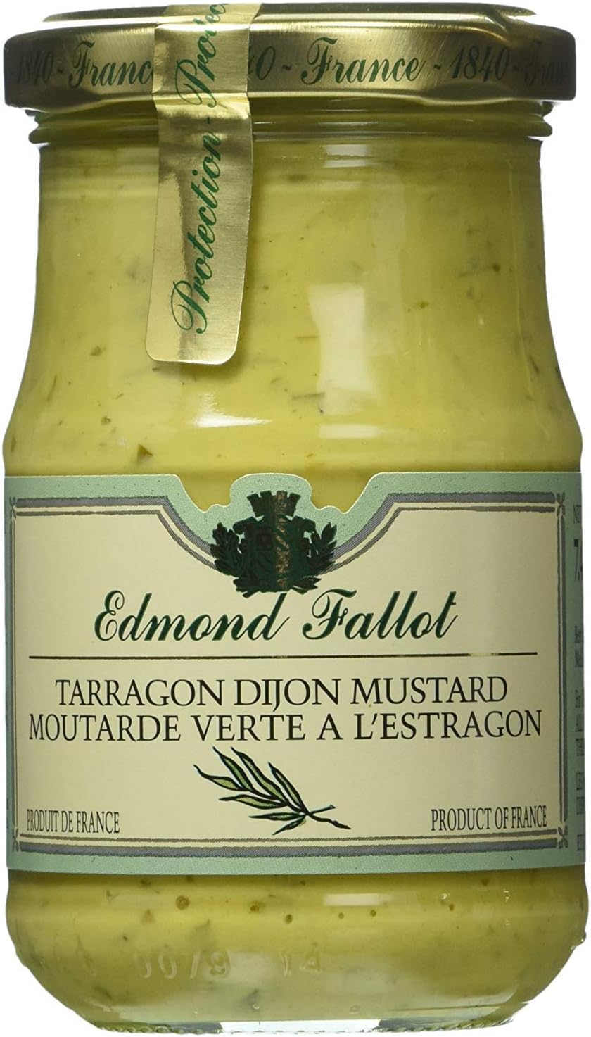 Edmond Fallot Dijon Mustard with Tarragon (7 ounce)