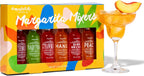 Thoughtfully Cocktails, Margarita Cocktail Mixer Gift Set, Vegan and Vegetarian, Variety of Fruit Flavors, Set of 6 (Contains NO Alcohol)