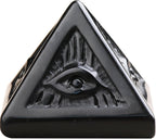 Black Obsidian Healing Crystal Pyramid,Natural Stone Pyramid for Meditation, Reiki Energy, Chakra Balancing,Energy Enhancement - Great Gift for Home Decor, Office Desk, and Spiritual Practices