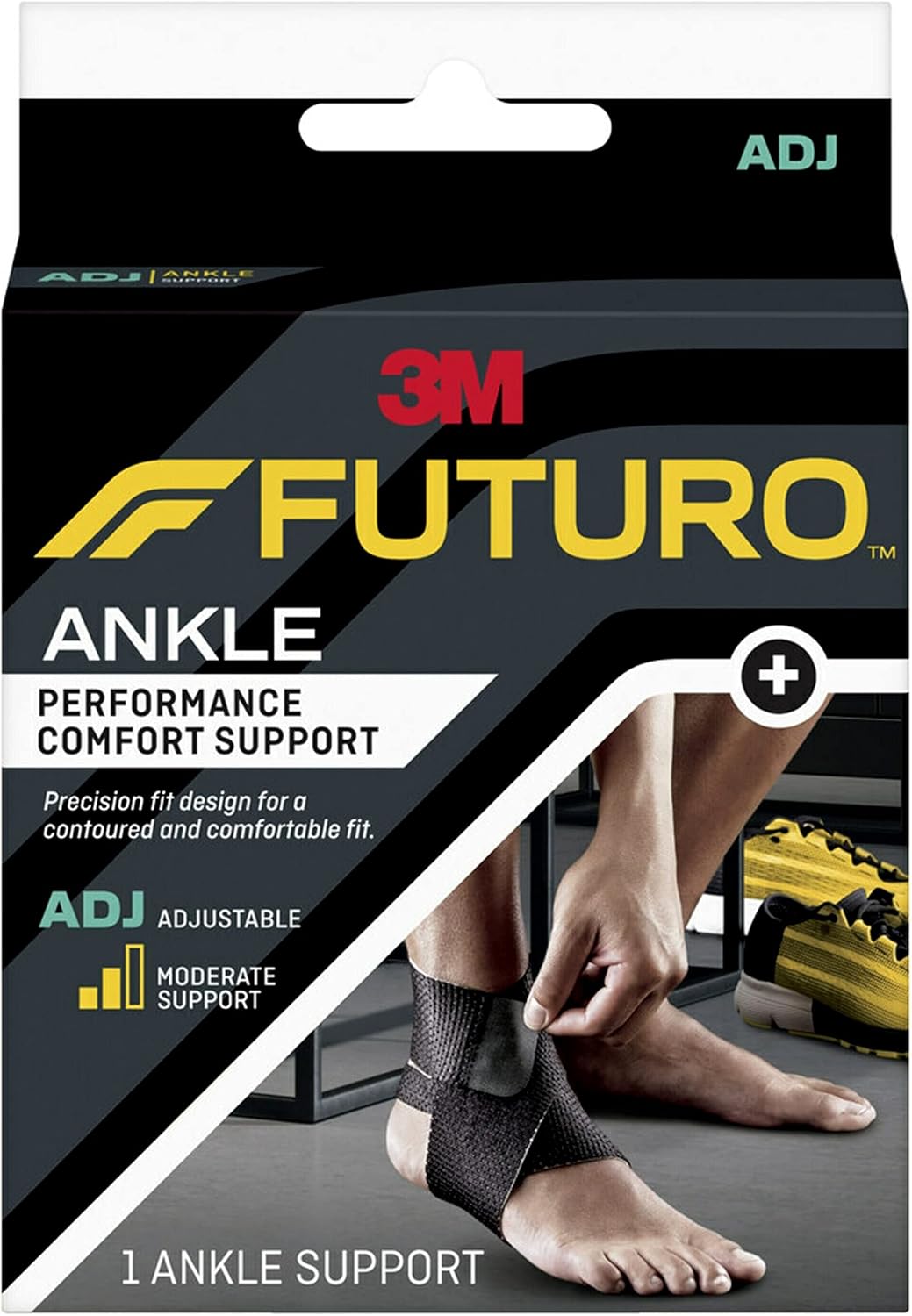 FUTURO Performance Comfort Ankle Support, Adjustable