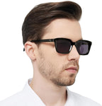 OCCI CHIARI Bifocal Reading Sunglasses Men UV400 Protection Readers for Women Comfortable Stylish Reading glasses 1.0 1.5 2.0 2.5 3.0 3.5 4.0(2.5+ Black)