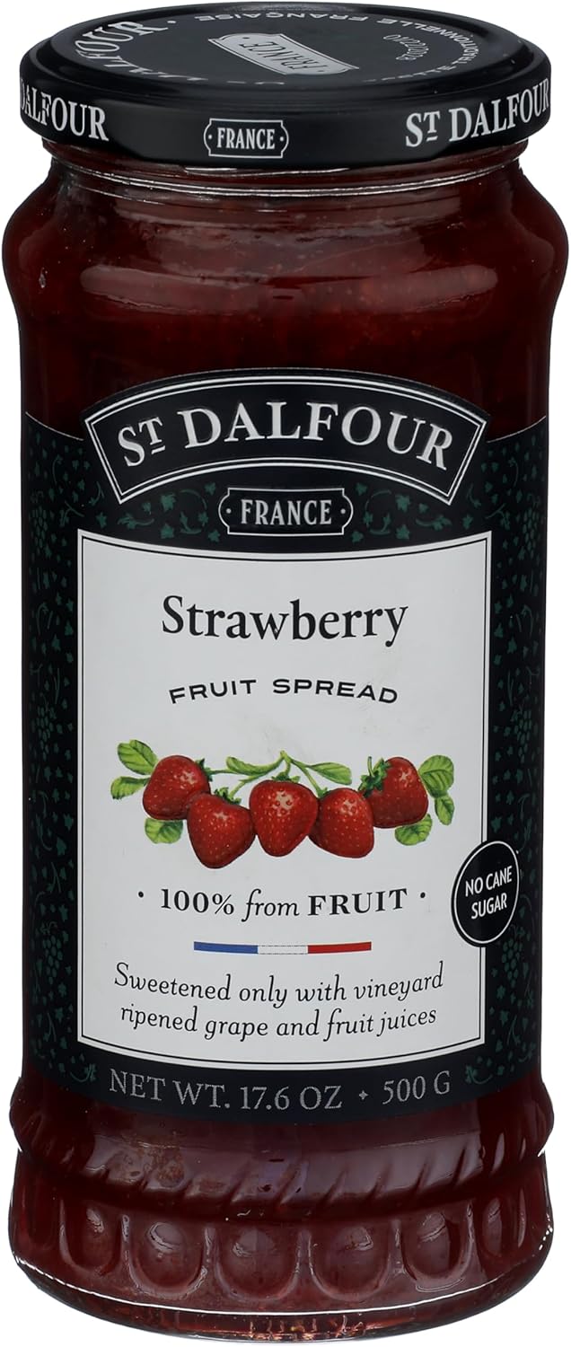 St Dalfour Strawberry Fruit Spread, 17.6 Ounce