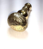 Brass with Round Brass Handle Walking Stick for Man and Women