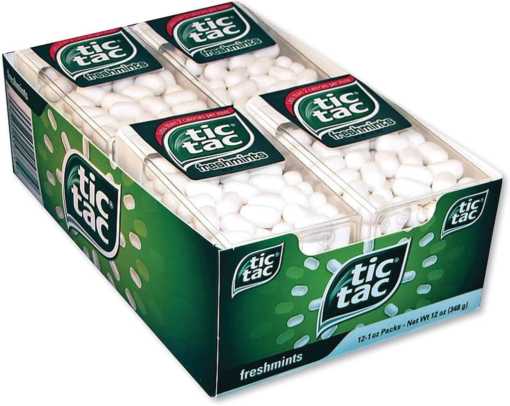 Tic Tac TIC2051068 - FOOD,FRESHMINT,SINGLES,12