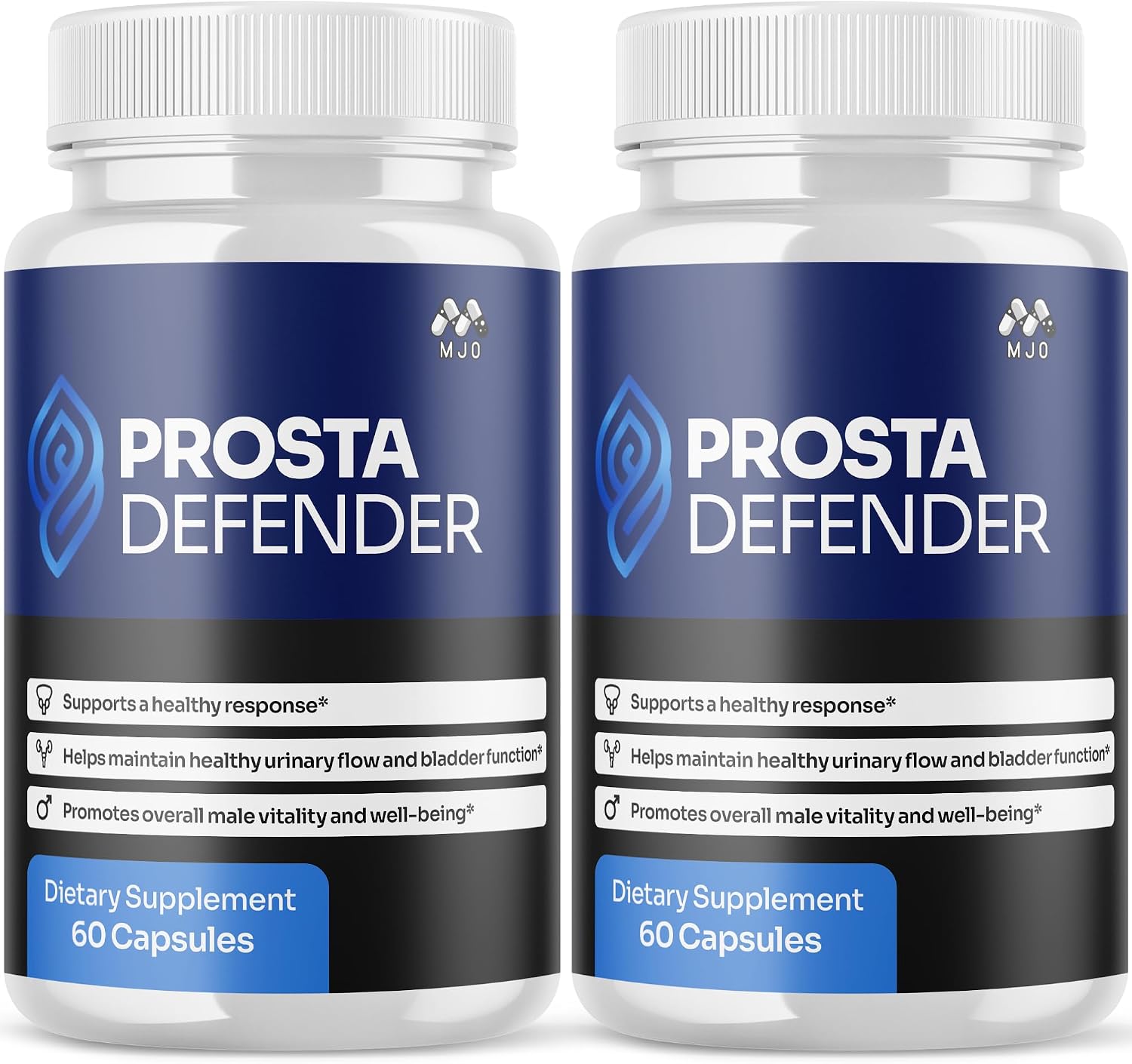 (2 Pack) Prosta Defender Capsules, Official Prostadefender Pills with All Natural Ingredients, Advanced Overall Health and Wellness Supplement, Natural Maximum Strength Vitamin Formula (120 Capsules)