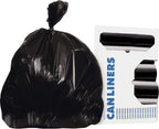AccuFit Trash Bag, Black, 100 per Carton