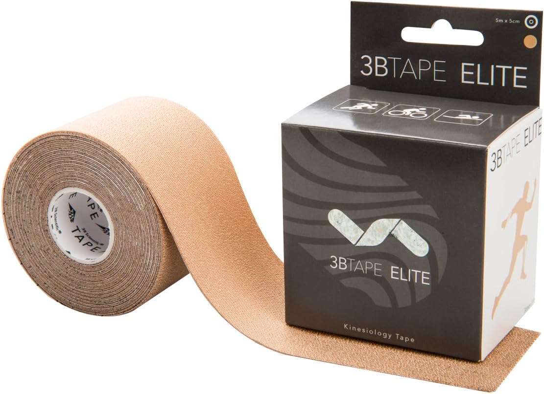 3B Scientific, 1018890, 3BTape ELITE, Kinesiology Tape, Beige, 16ft roll
