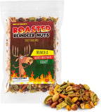 Roasted Reindeer Nuts Spicy Trail Mix - Funny holiday reindeer design - Edible gifts for Men - Spicy snack mix, Made in the USA