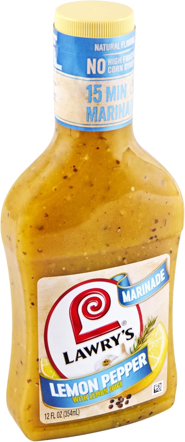 Lawry's Lemon Pepper with Lemon Juice Marinade, 12 fl oz