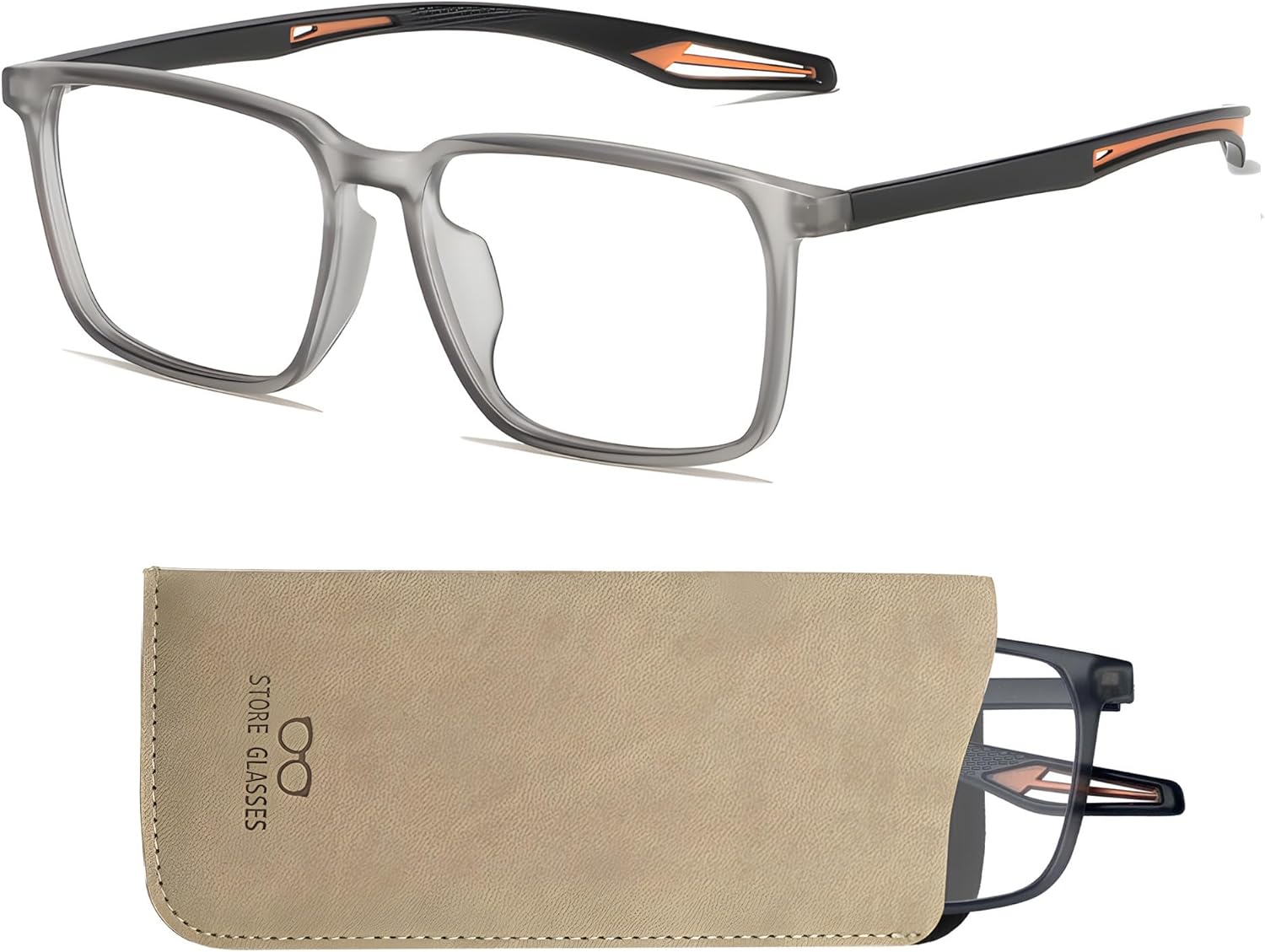 Reading Glasses For Men Women, Blocking Eyeglasses Computer Eye Glasses, TR90 Quality Lightweight