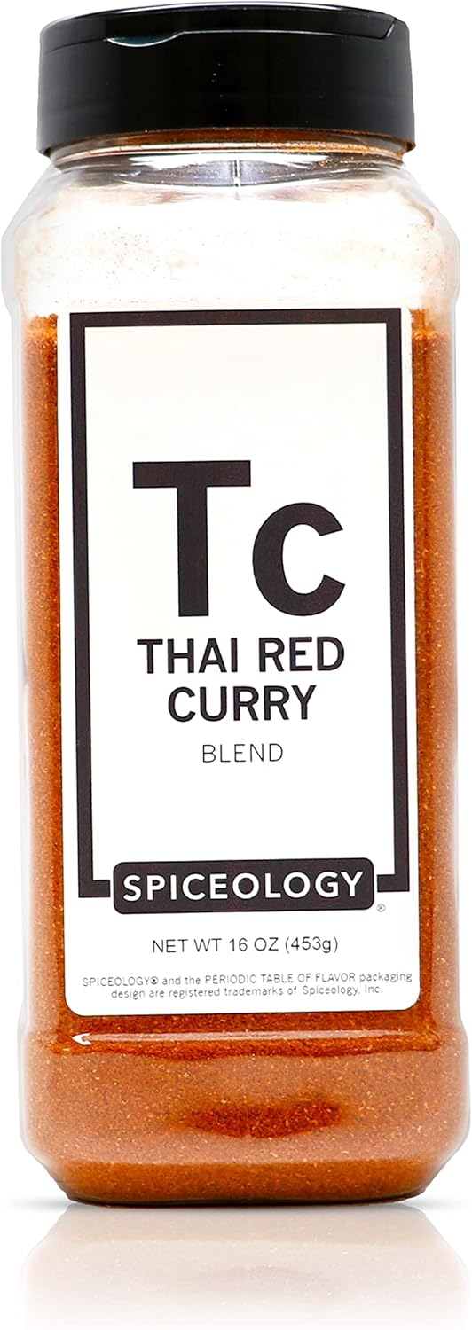 Spiceology - Thai Red Curry Powder Seasoning - Thai Spices - 16 oz
