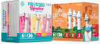 Cirkul Variety Pack Bundle with Caffeine, Flavored Water Cartridge 12-Pack (Frosted Refreshers, Gateway Tea), No Sugar, Zero Calorie Drink Mix