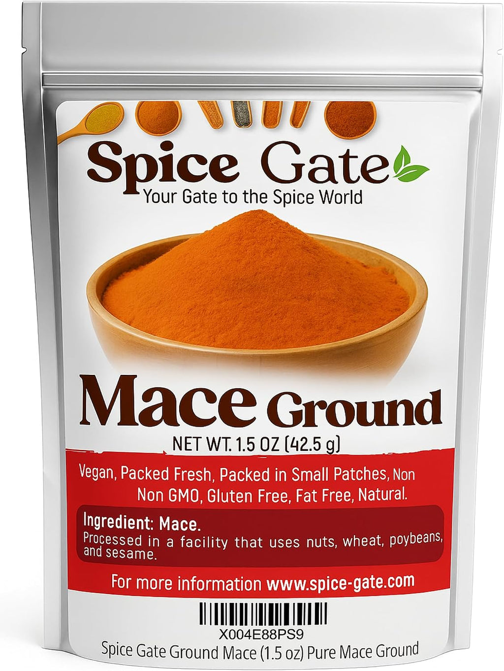 Spice Gate Ground Mace (1.5 oz) Pure Mace Ground