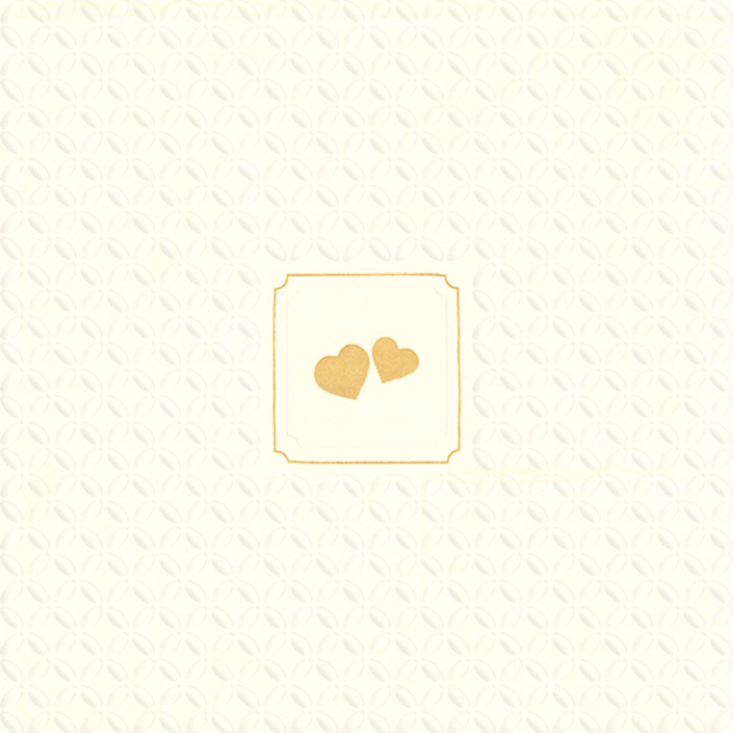 Celebrate the Home Giorno Festivo 3-Ply Paper Luncheon Napkins, Hearts, 20 Count