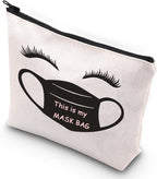 G2TUP Mask Storage Case Novelty Mask Holder Clean Mask Keeper This is My Mask Bag (This is My Mask Bag)