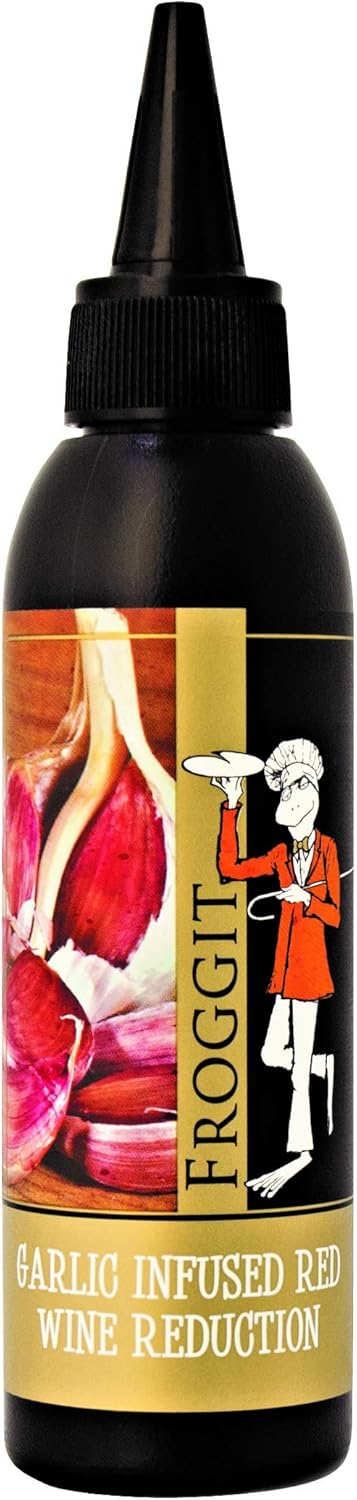 Castillo de Pinar Garlic Infused Red Wine Vinegar Reduction 150ml by Froggit Non GMO