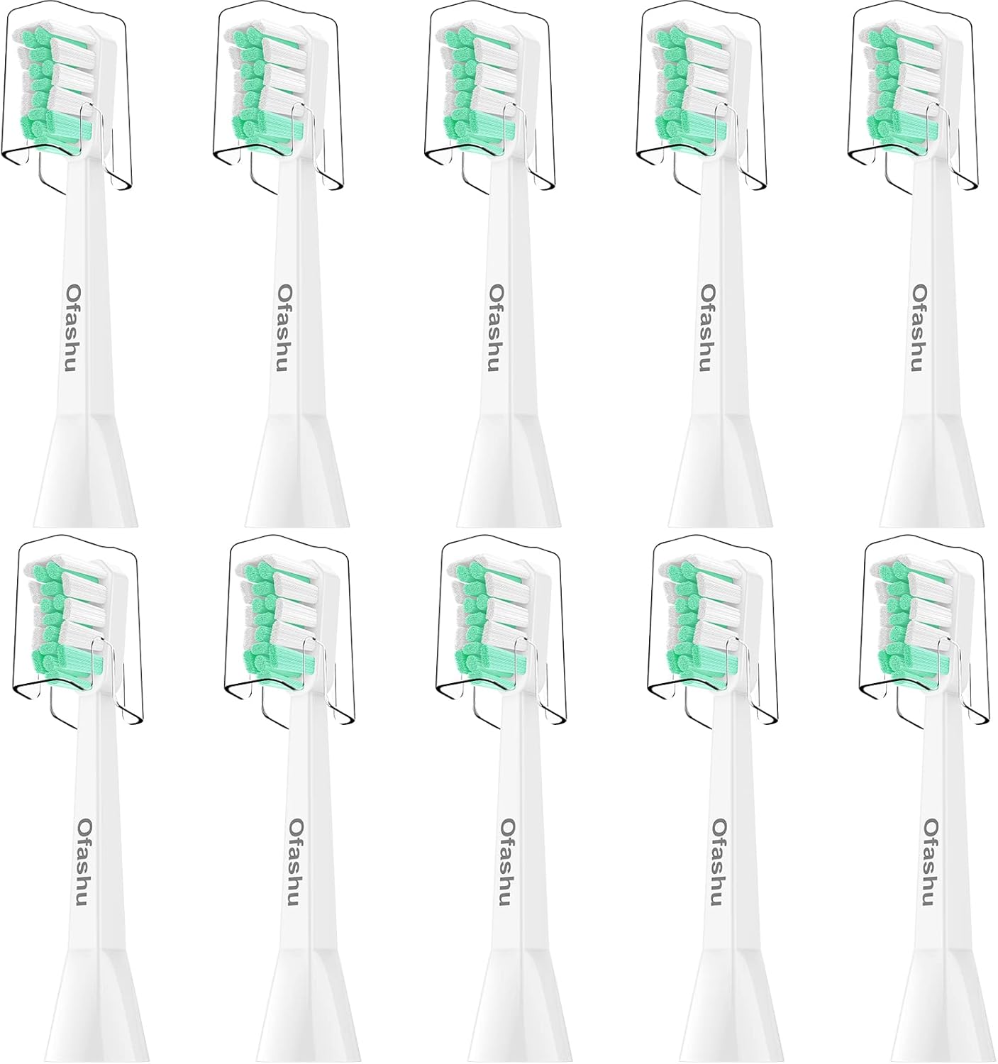 Electric Toothbrush Replacement Heads for Philips Sonicare ProtectiveClean DiamondClean HX9023, 10 Pack