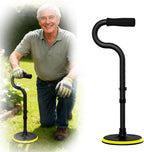 Standing Assist Devices Mobility Aids to Help Get up from Floor Standing Aids & Supports for Seniors,Standing Mobility Aid Tool for Elderly Rising Indoors Garden Housework Bedroom Bathroom Matte Black