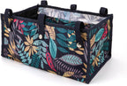 Walker Bag Under Seat for Four Wheel Rollator, Rollator Bag Tote Organizer Pouch Storage to Walkers for Senoirs, Walker Accessories (Maple leaf, medium)