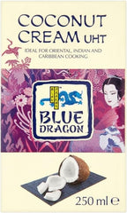 Blue Dragon Coconut Cream UHT (250ml) - Pack of 6