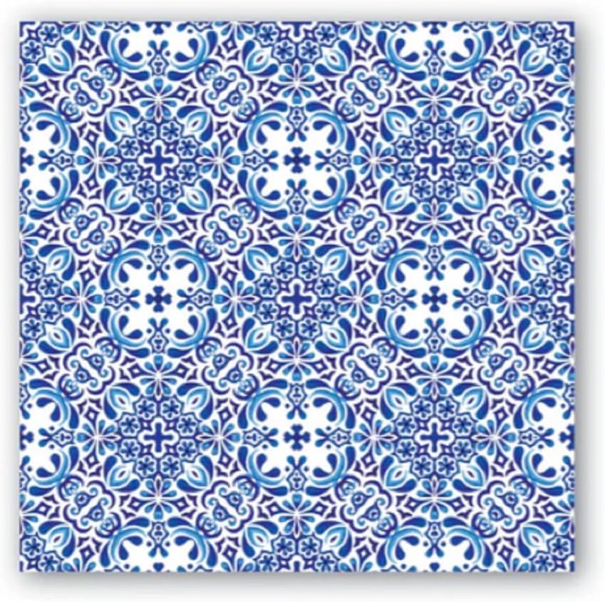 Michel Design Works Paper Luncheon Napkins, Indigo Seas (817438)