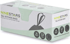 NINESTARS NSTB-13-30 Extra Strong White Trash Bag w/Drawstring Closure, 13 Gal. / 49 L., 30 count