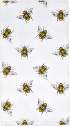 Gift Boutique 100 Bee Guest Napkins 3 Ply Disposable Paper Pack Honey Bumble Bees Dinner Hand Napkin for Happy Bee Day Bathroom Powder Room Wedding Summer Spring Bridal Baby Shower Decorative Towels
