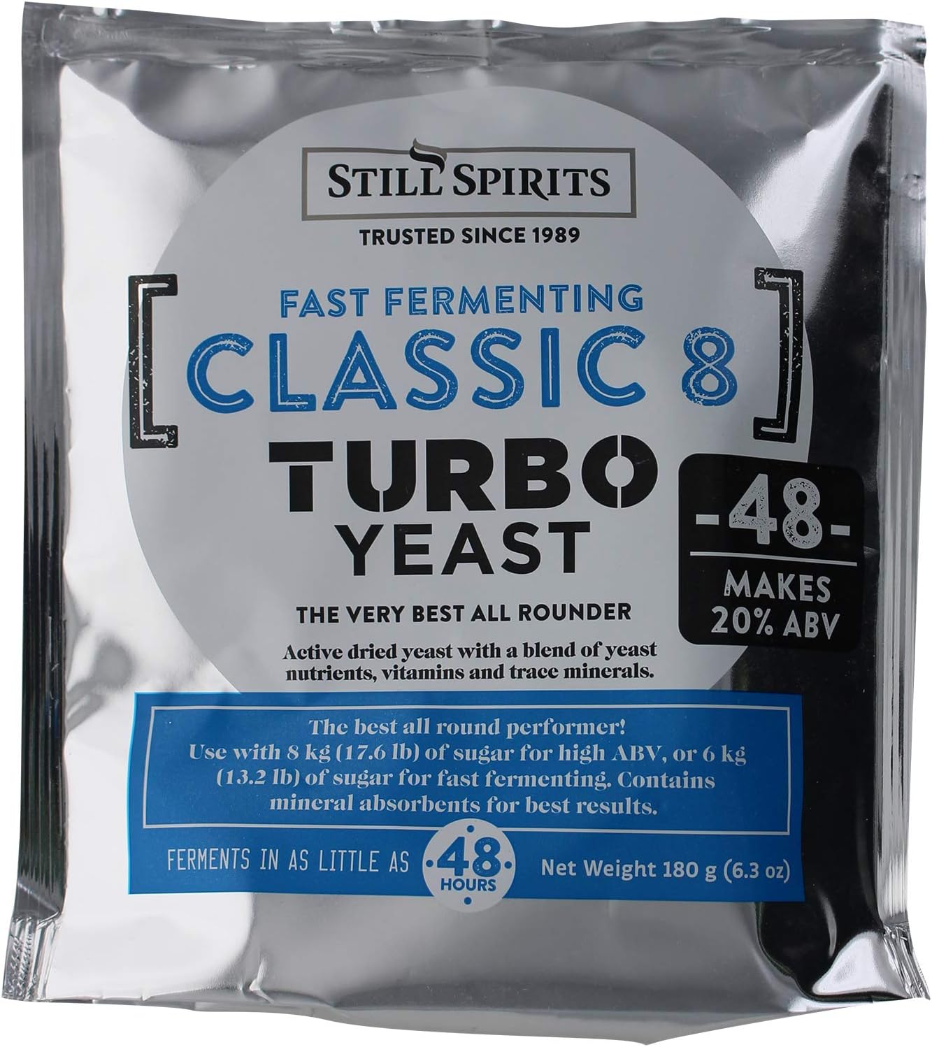 Still Spirits Classic Turbo Yeast 18% 175 gm