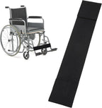 Adjustable Wheelchair Footrest Belt, Oxford Cloth Leg Straps for Seniors Disabled Wheelchair Foot Straps Calf Support Restraints 19.68 x 4.05 Inch