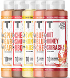 Taste Flavor Co. Grilling, Dipping Sauce and Marinade, Great Tasting, Low-Calorie Sauces, Keto Friendly, No Oils (5 Pack, Variety)