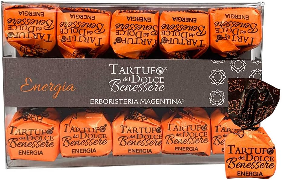 Erboristeria Magentina Tartufi Del Dolce Benessere Energia 10 pz