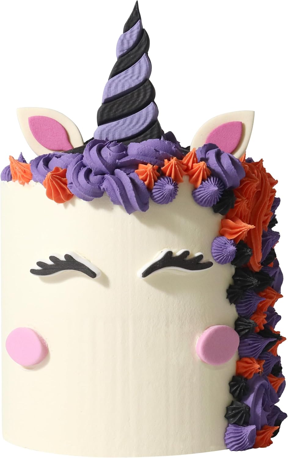 PME Halloween Edible Cake Decorations - Witch-Unicorn (Set of 7)