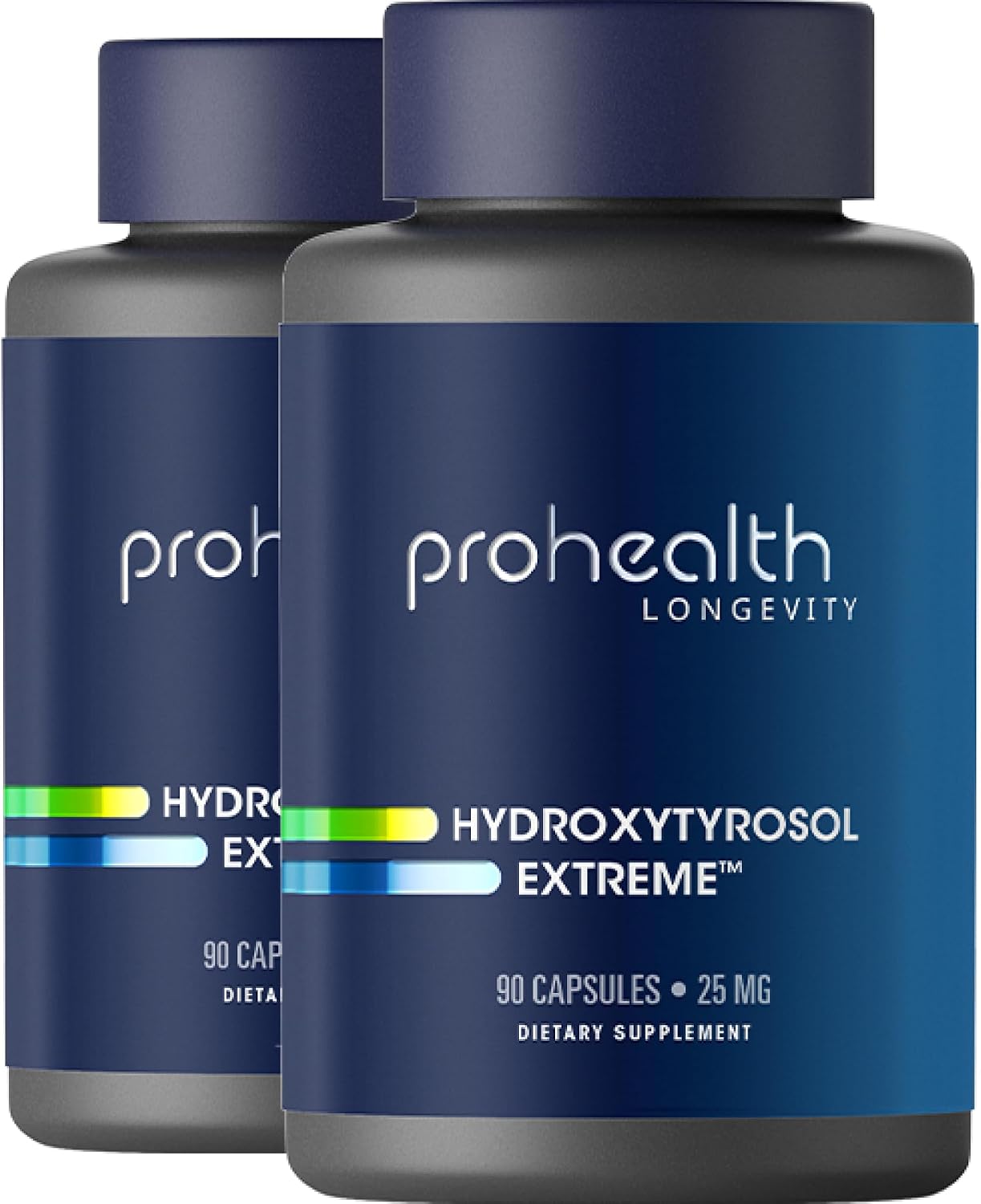 ProHealth Hydroxytyrosol Extreme 2-Pack with Olea25 (90 Vegetarian Capsules) (Organic Olive Leaf Extract)