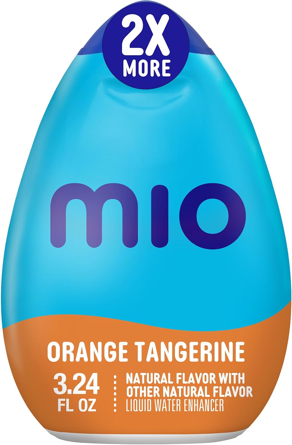 mio Orange Tangerine Flavored with Other Natural Flavor Liquid Water Enhancer, 3.24 fl oz Bottle