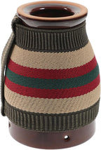 Ipetboom Ceramic Moxibustion Jar with Cloth Cover - Portable Moxa Burning Tool for Pain Relief Circulation Improvement and Relaxation on Abdomen Waist and Shoulder at Home or Work